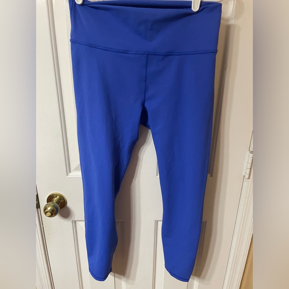 Fabletics Powerhold blue leggings